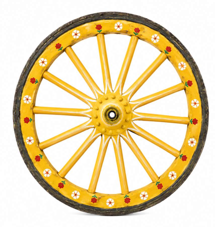 The Wheel - Yellow Flowers — view 2