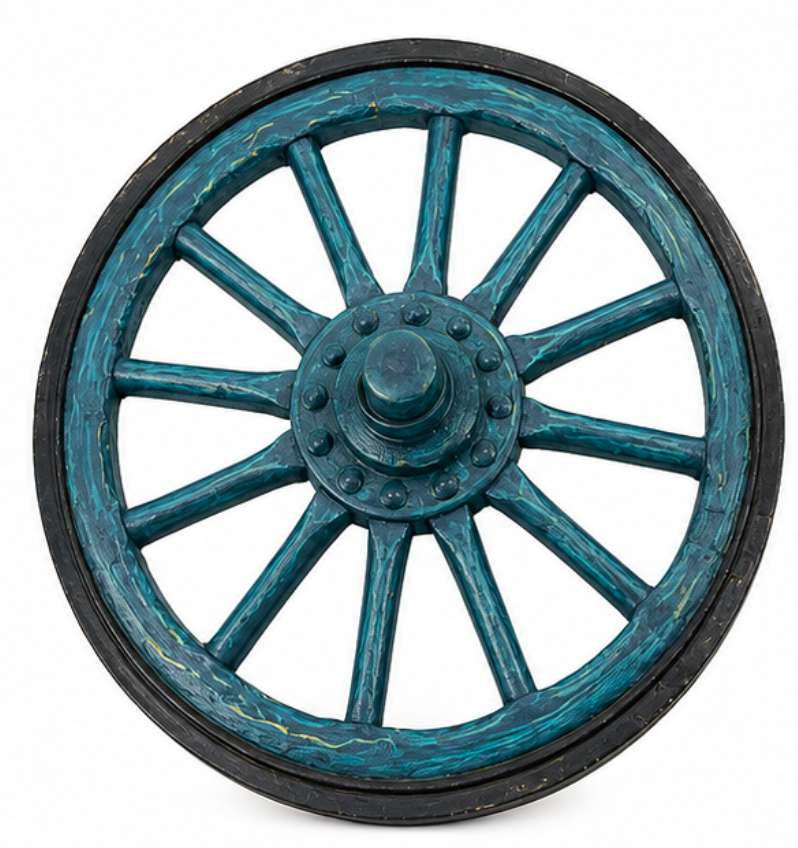 The Wheel - Blue — view 2