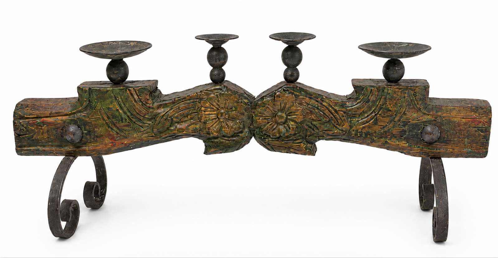Candlestick Holder - Rustic — view 2