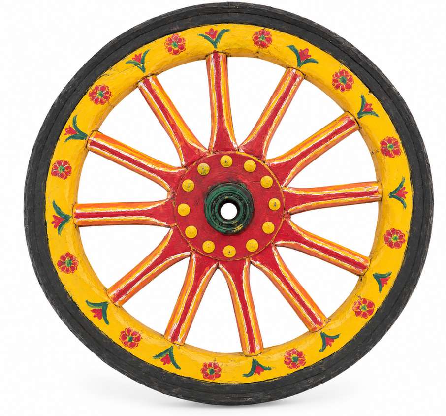 The Wheel - Red Flowers — view 2