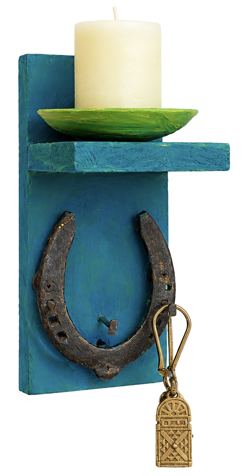 Horse Shoe Key Holder — view 2
